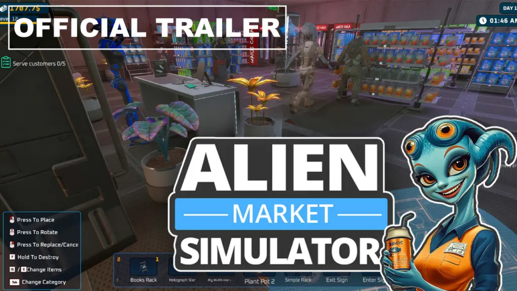 Alien Market Simulator Official Trailer