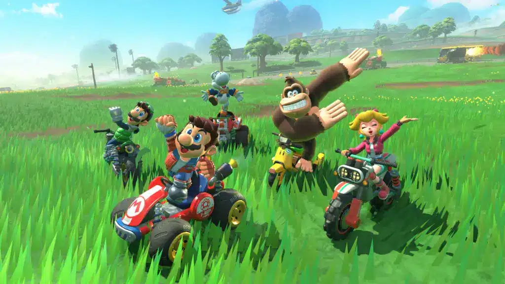 Mario Kart World Dab